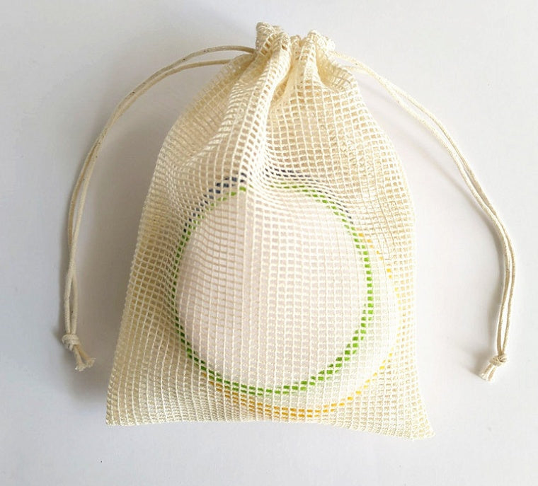 Discos de Limpeza Facial Reutilizáveis - Almofadas Desmaquilhantes Ecológicas em Microfibra