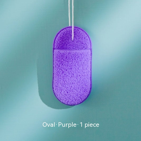 Esponja de Limpeza Facial para Dedos - Formato Gota/Oval