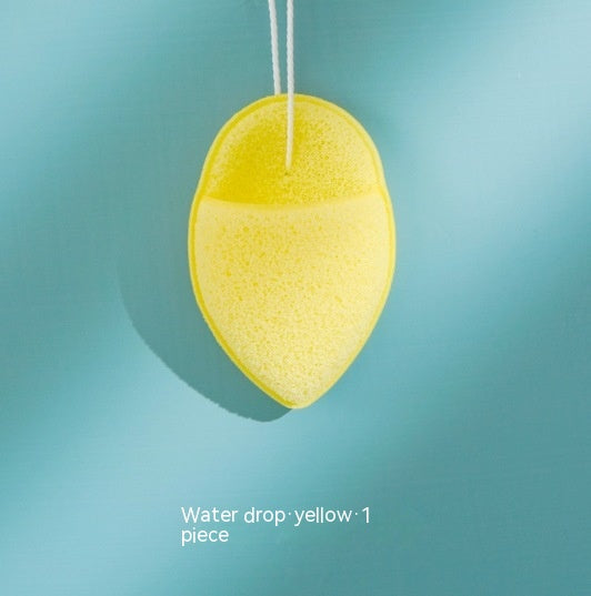 Esponja de Limpeza Facial para Dedos - Formato Gota/Oval