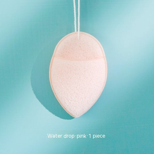 Esponja de Limpeza Facial para Dedos - Formato Gota/Oval