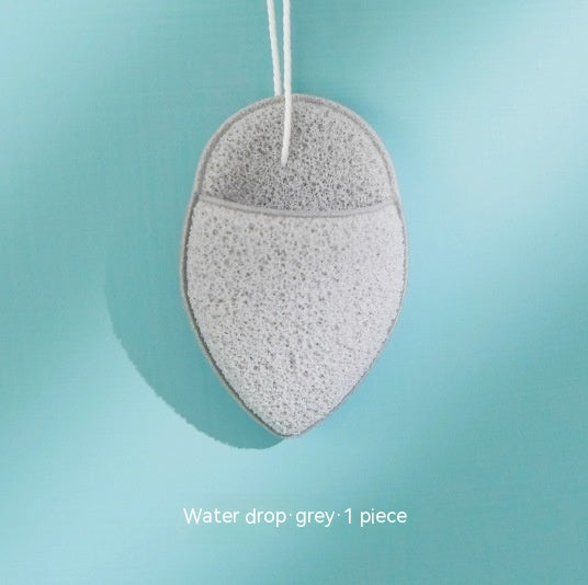 Esponja de Limpeza Facial para Dedos - Formato Gota/Oval